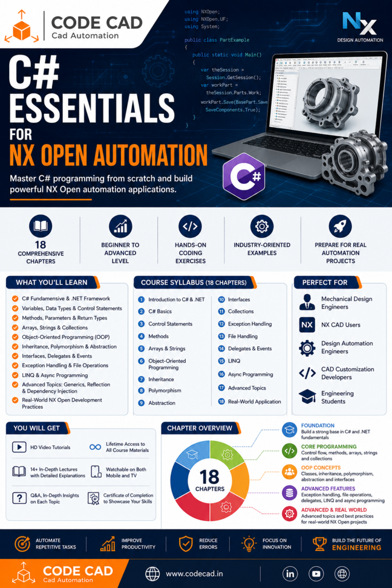 C# Essentials for NX Open Automation